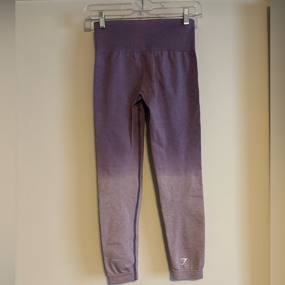 Gymshark Purple Ombre Leggings size small NWOT - Picture 4 of 5